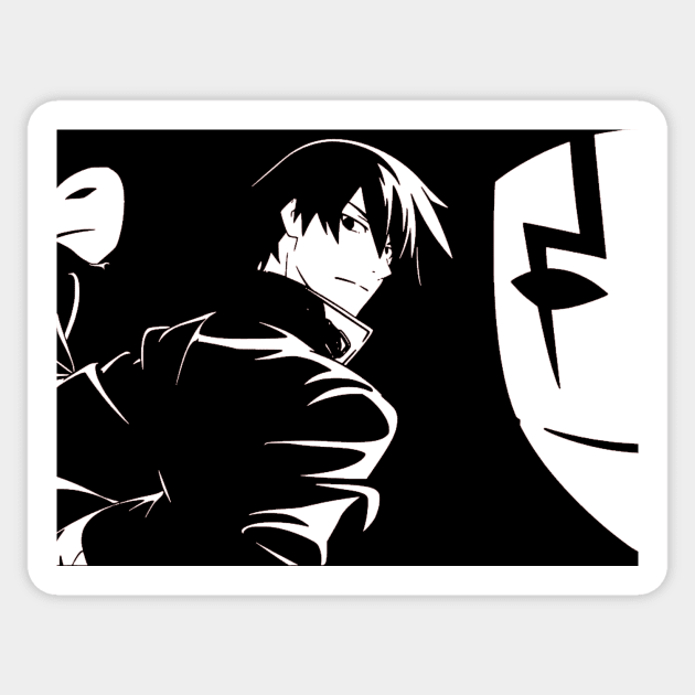 Darker than Black Sticker by OtakuPapercraft